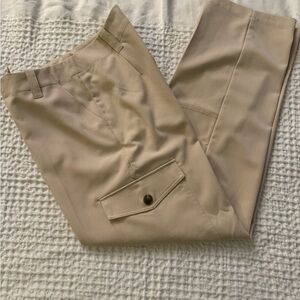 Desigual Women's Tan Straight Leg Pants